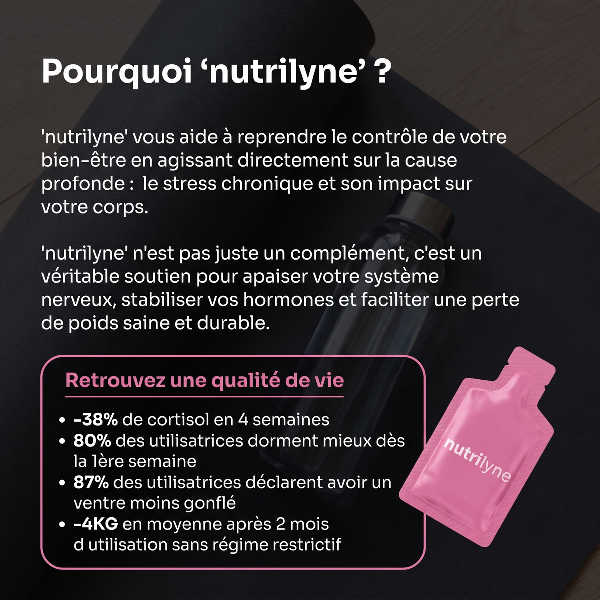 Nutrilyne | Régulateur de cortisol (30 dosettes)