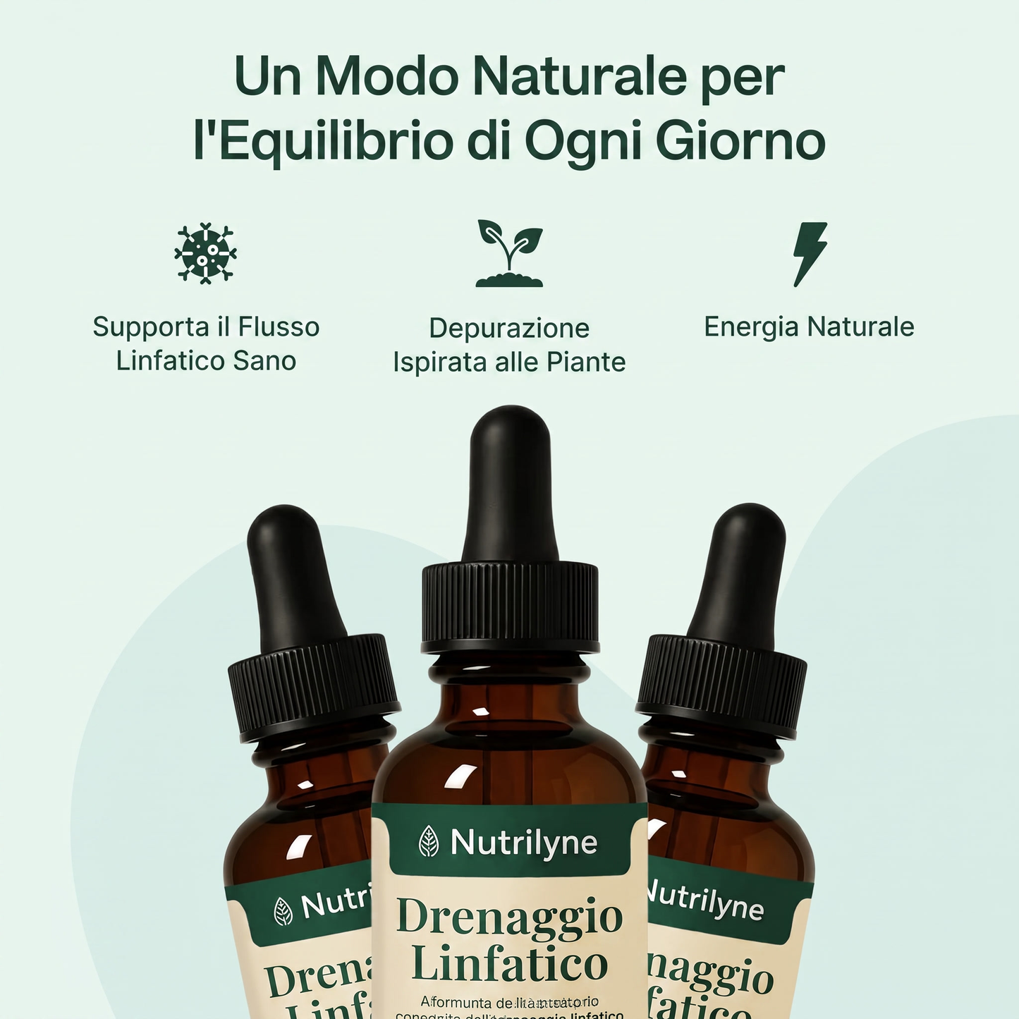 Nutrilyne | Gocce Drenanti Linfatiche alle 4 Erbe