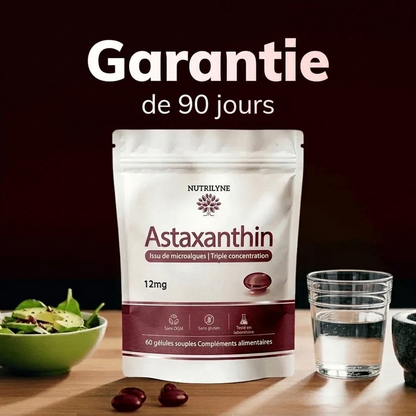 Astaxanthine Naturelle 12mg | Éclat, Vision & Vitalité