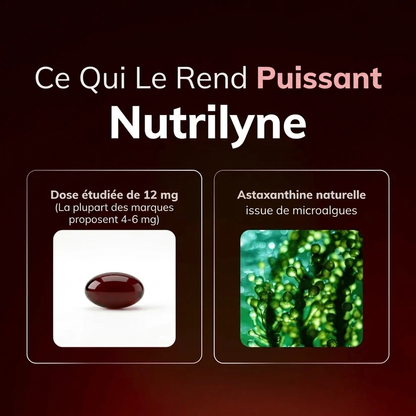 Astaxanthine Naturelle 12mg | Éclat, Vision & Vitalité