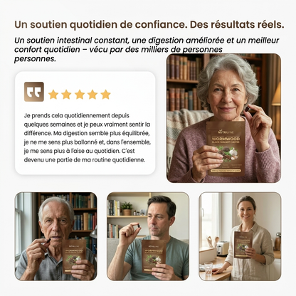Nutrilyne Cure Antiparasitaire Naturelle — Retrouvez Votre Énergie & Confort Digestif | Triple Action 6600mg