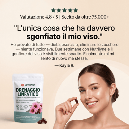 Nutrilyne | Capsule Drenanti Linfatiche alle 4 Erbe
